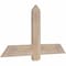Ekena Millwork Eugene Smooth Timber Gable Bracket, Douglas Fir, 48"W x 26"H x 1 1/2"D x 5 1/2"F, 13/12 Pitch GBW048X26X0206EUG00SDF - alternate 4